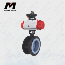 進(jìn)口氣動(dòng)襯氟蝶閥