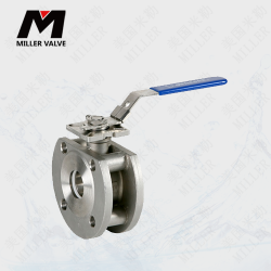 進(jìn)口超薄型對(duì)夾球閥