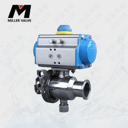 進(jìn)口氣動卡箍球閥