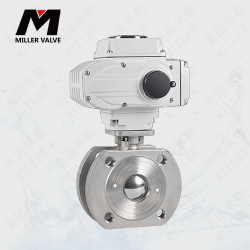 進口電動對夾式球閥