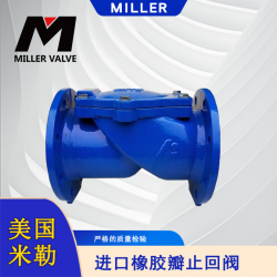 進口橡膠瓣止回閥