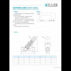 進(jìn)口動態(tài)平衡電動二通閥