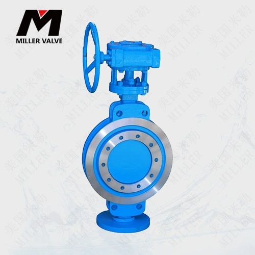 進(jìn)口電動(dòng)對(duì)夾式硬密封蝶閥