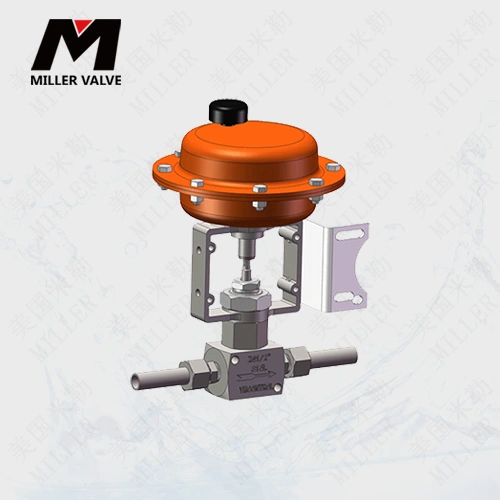 進口高精度微小流量氣動薄膜調(diào)節(jié)閥