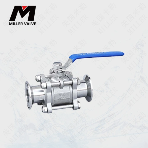 進口三片式衛(wèi)生級快裝球閥