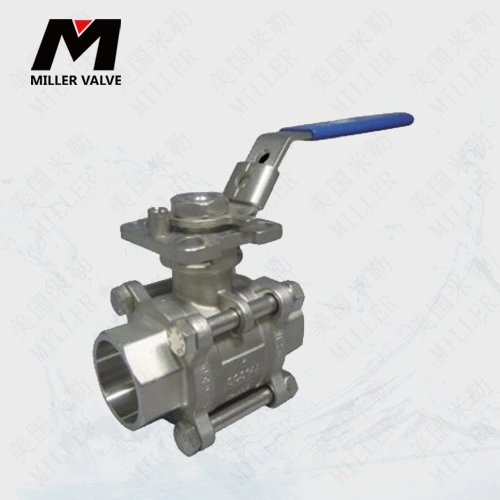 進口三片式焊接球閥