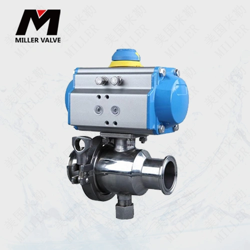 進口氣動卡箍球閥