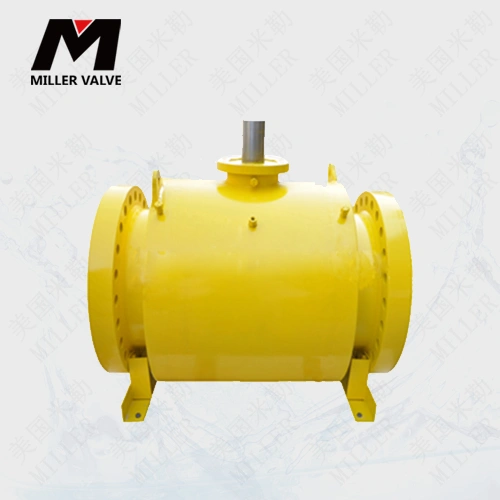 進口全焊接法蘭球閥