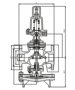 進口電動減壓閥尺寸